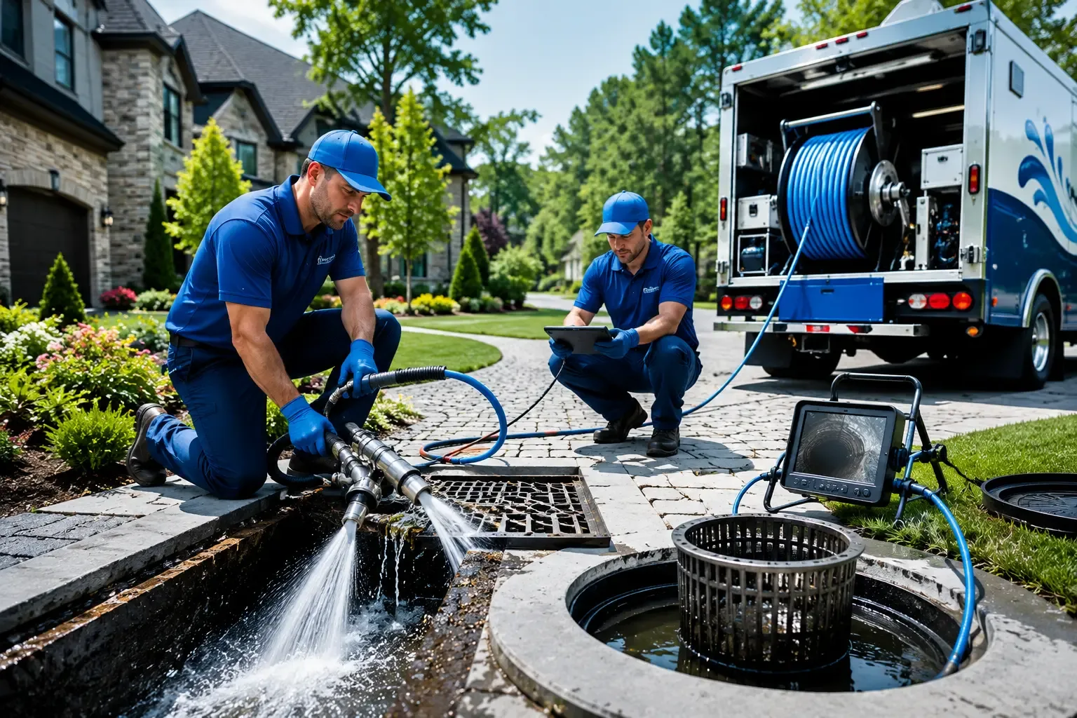 Local outdoor drain cleaning professionals in Strawberry Valley, CA